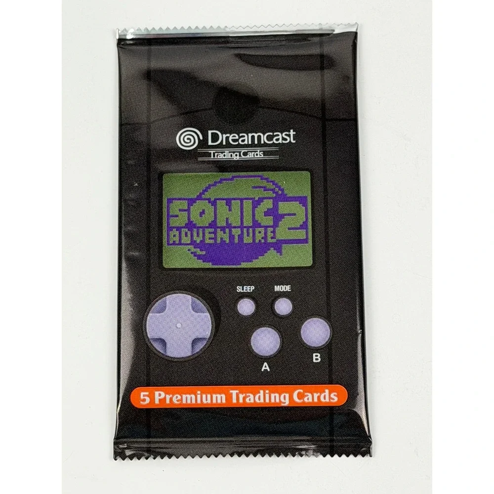 SEGA DREAMCAST TRADING CARD BOOSTER PACK LIMITED RUN GAMES IN HAND NEW SEALED